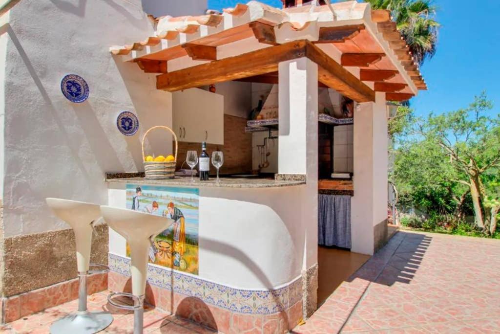 Villa Paradise Private Pool And Garden In A Natural Park For 9 خافييا المظهر الخارجي الصورة