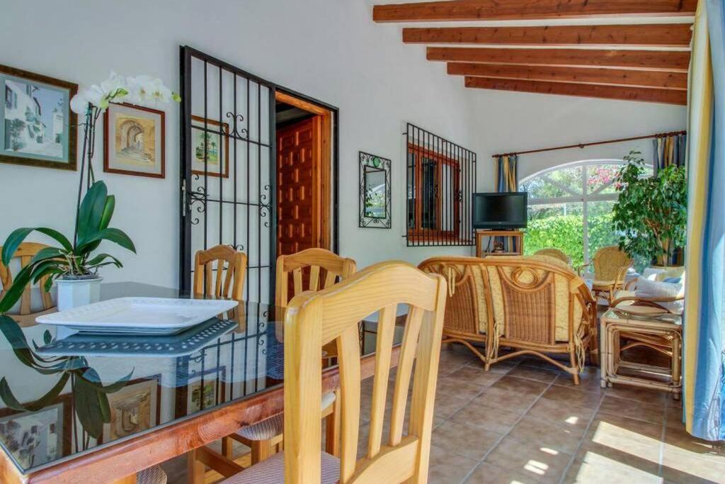 Villa Paradise Private Pool And Garden In A Natural Park For 9 خافييا المظهر الخارجي الصورة